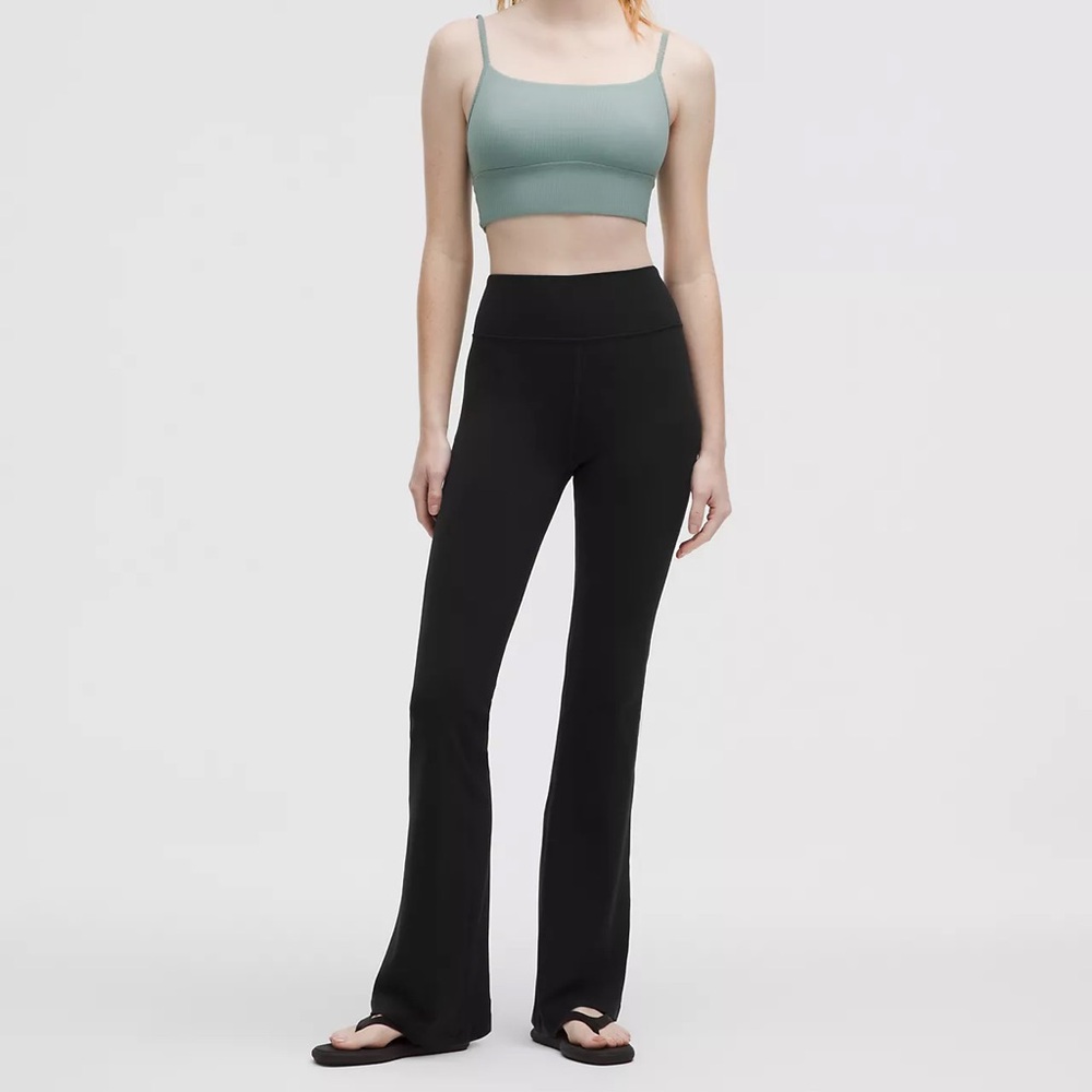 Lululemon Athletica Groove Nulu High-Rise Flared Pant
Regular Black 8